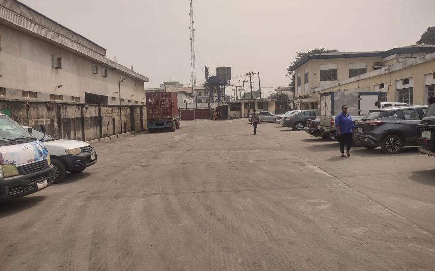 A MEGA WAREHOUSE FOR SALE@ISOLO INDUSTRIAL ESTATE LAGOS STATE