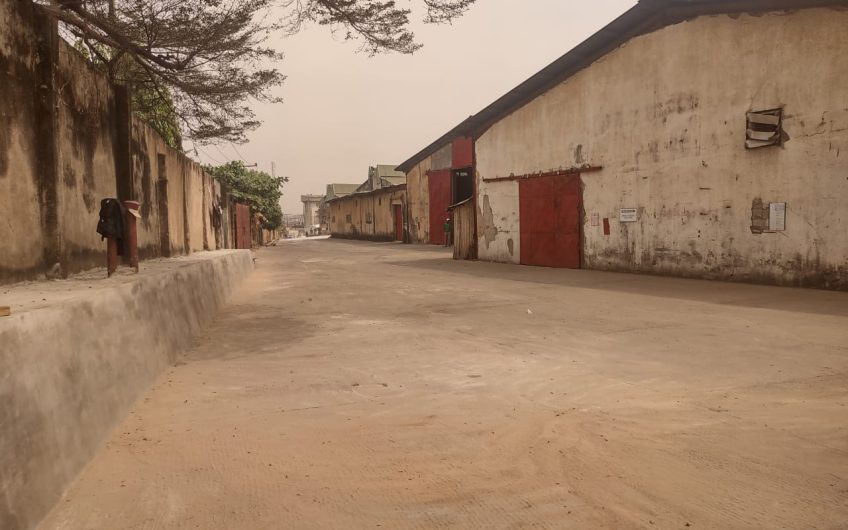 A MEGA WAREHOUSE FOR SALE@ISOLO INDUSTRIAL ESTATE LAGOS STATE